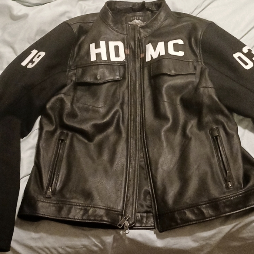 Leather jacket